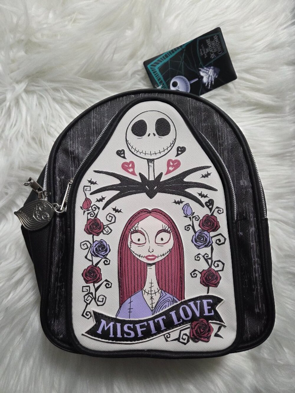 Disney Nightmare Before Christmas "Misfit Love" Backpack